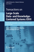 Cover: Transactions on Large-Scale Data- and Knowledge-Centered Systems XXVI - Springer