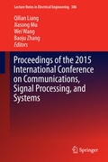 Cover: Proceedings of the 2015 International Conference on Communications, Signal Processing, and Systems - Springer
