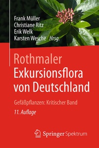 Enlarge image Cover: Rothmaler - Exkursionsflora von Deutschland - Springer Spektrum