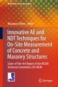 Cover: Innovative AE and NDT Techniques for On-Site Measurement of Concrete and Masonry Structures - Springer