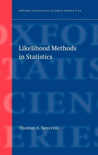 Enlarge image Cover: Likelihood Methods in Statistics - Oxford University Press
