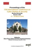 Cover: Iccws 2016 - Proceedings of the 11th International Conference on Cyber Warfare and Security - Academic Conferences & Publishing International Ltd