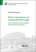 Cover: Recht in besonderen und ausserordentlichen Lagen - Dike Verlag Z&uuml;rich