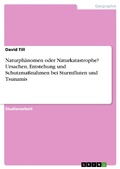 Cover: Naturph&auml;nomen oder Naturkatastrophe? Ursachen, Entstehung und Schutzma&szlig;nahmen bei Sturmfluten und Tsunamis - GRIN Verlag