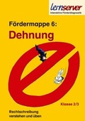 Cover: Lernserver-F&ouml;rdermappe 6: Dehnung - Lernserver-Institut - Verlag f&uuml;r Bildungsmedien
