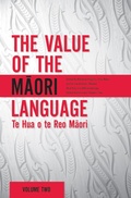 Cover: The Value of the Maori Language - Huia Publishers