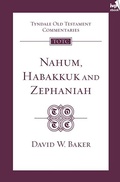 Cover: Nahum, Habakkuk, Zephaniah - Inter-Varsity Press