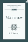 Cover: Matthew - Inter-Varsity Press