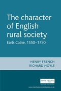 Cover: The Character of English Rural Society - Manchester University Press