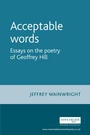 Cover: Acceptable Words - Manchester University Press