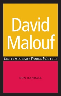 Enlarge image Cover: David Malouf - Manchester University Press