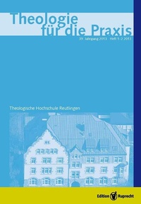 Abbildung von: Theologie für die Praxis 2013 - Einzelkapitel - Edition Ruprecht