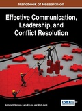 Cover: Handbook of Research on Effective Communication, Leadership, and Conflict Resolution - Idea Group,U.S.