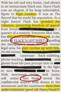 Enlarge image Cover: Flack's Last Shift - Blue Mark Books