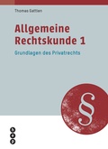 Cover: Allgemeine Rechtskunde 1 - hep verlag