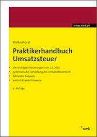 Bild vergrößern Bild: Praktikerhandbuch Umsatzsteuer - NWB