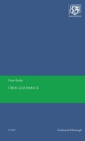 Cover: &Uuml;ber Geschmack - Brill Deutschland GmbH