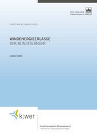Bild: Windenergieerlasse der Bundesländer - Berliner Wissenschafts-Verlag