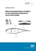 Cover: Matrix dominated effects of defects on the mechanical properties of wind turbine blades - Dr. Hut
