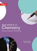 Cover: AQA GCSE (9-1) Chemistry Achieve Grade 8-9 Workbook - Collins