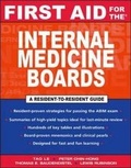 Cover: First Aid for the Internal Medicine Boards - McGraw-Hill Publishing Co.