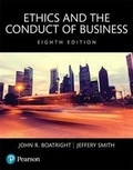 Cover: Ethics and the Conduct of Business -- Books a la Carte - Pearson