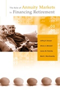 Cover: The Role of Annuity Markets in Financing Retirement - MIT Press