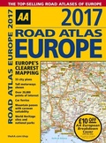 Cover: AA Road Atlas Europe 2017 - Automobile Association