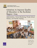 Cover: Initiatives to Improve Quality of Education in the Kurdistan Regioniraq - RAND