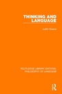 Cover: Thinking and Language - Routledge