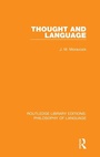 Cover: Thought and Language - Routledge