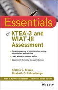 Cover: Essentials of KTEA-3 and WIAT-III Assessment - Wiley