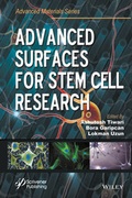 Cover: Advanced Surfaces for Stem Cell Research - Wiley-Scrivener
