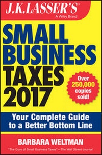 Bild vergrößern Bild: J.K. Lasser's Small Business Taxes 2017 - Wiley