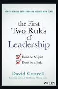 Cover: The First Two Rules of Leadership - Wiley