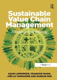 Abbildung von: Sustainable Value Chain Management - Routledge