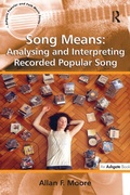 Cover: Song Means: Analysing and Interpreting Recorded Popular Song - Routledge