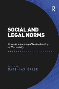 Abbildung von: Social and Legal Norms - Routledge
