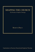 Cover: Shaping the Church - Routledge