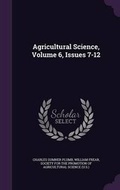 Cover: Agricultural Science, Volume 6, Issues 7-12 - Palala Press