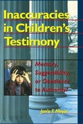 Cover: Inaccuracies in Children's Testimony - Routledge