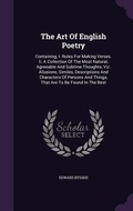 Cover: The Art Of English Poetry - Palala Press