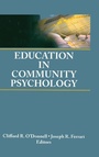 Cover: Education in Community Psychology - Routledge