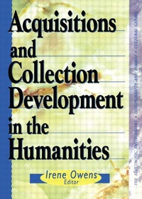 Abbildung von: Acquisitions and Collection Development in the Humanities - Routledge