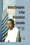 Cover: Manhood Development in Urban African-American Communities - Routledge
