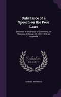 Cover: Substance of a Speech on the Poor Laws - Palala Press