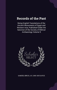 Enlarge image Cover: Records of the Past - Palala Press
