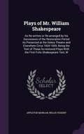 Cover: Plays of Mr. William Shakespeare - Palala Press