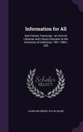 Cover: Information for All - Palala Press