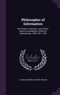 Enlarge image Cover: Philosopher of Information - Palala Press